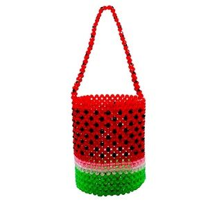 Susan Alexandra Watermelon Bucket Bag || NEW